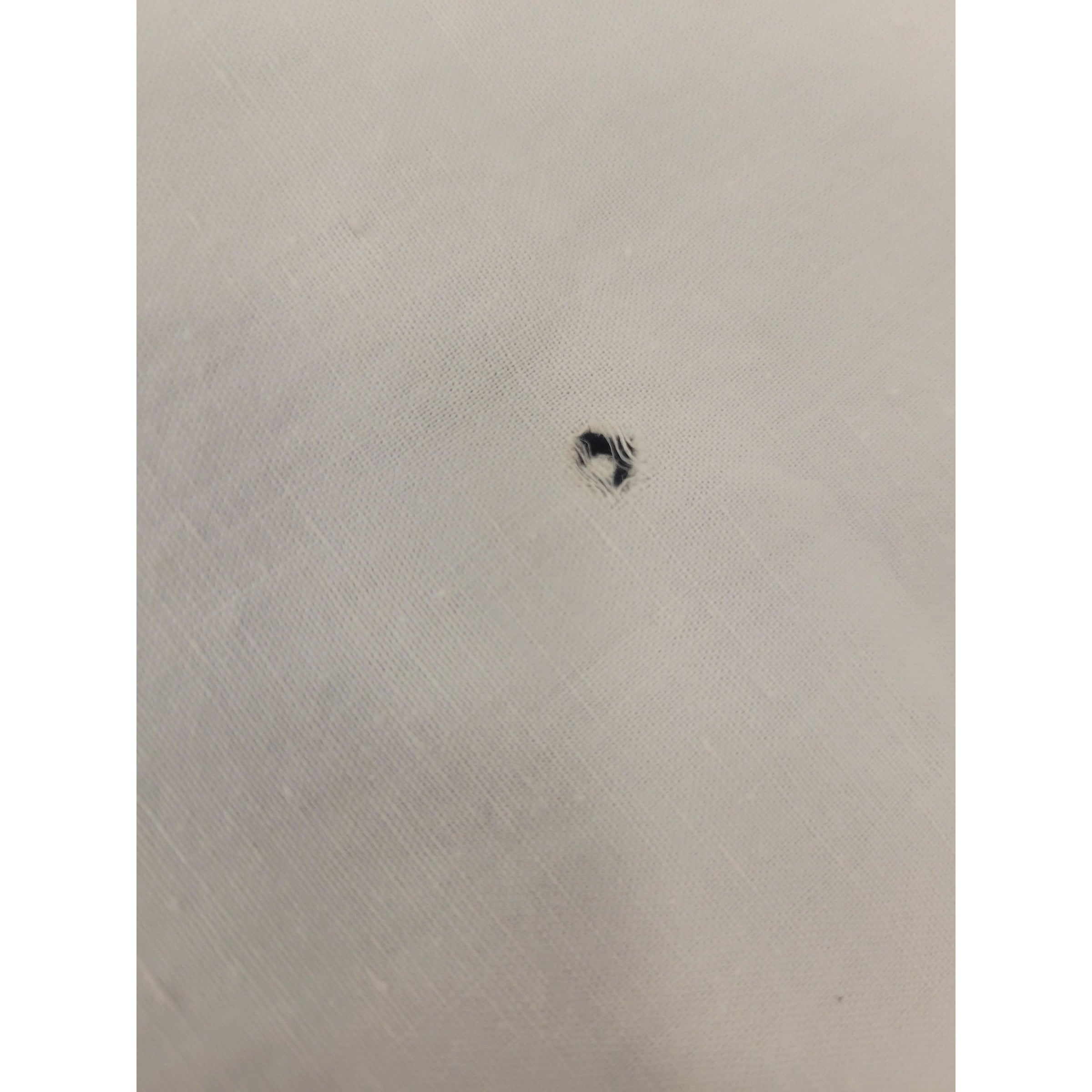 Flower Embroidered Linen Set: King-Sized Sheet & 2 Square Shams (AS IS) - colletteconsignment.com