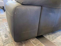 Blogger 3-Seat Tufted Brown Leather Sofa by Tapinassi & Manzoni for Roche Bobois