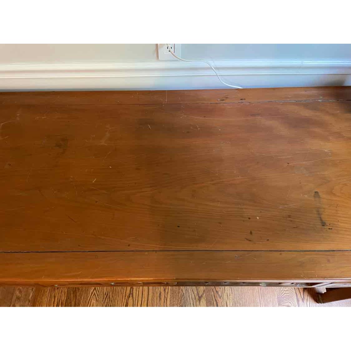 Asian Wood Console Table