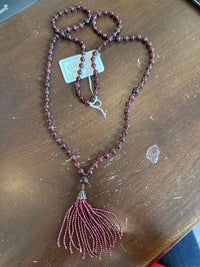 Semi Precious Necklace- Rainbow Moonstone