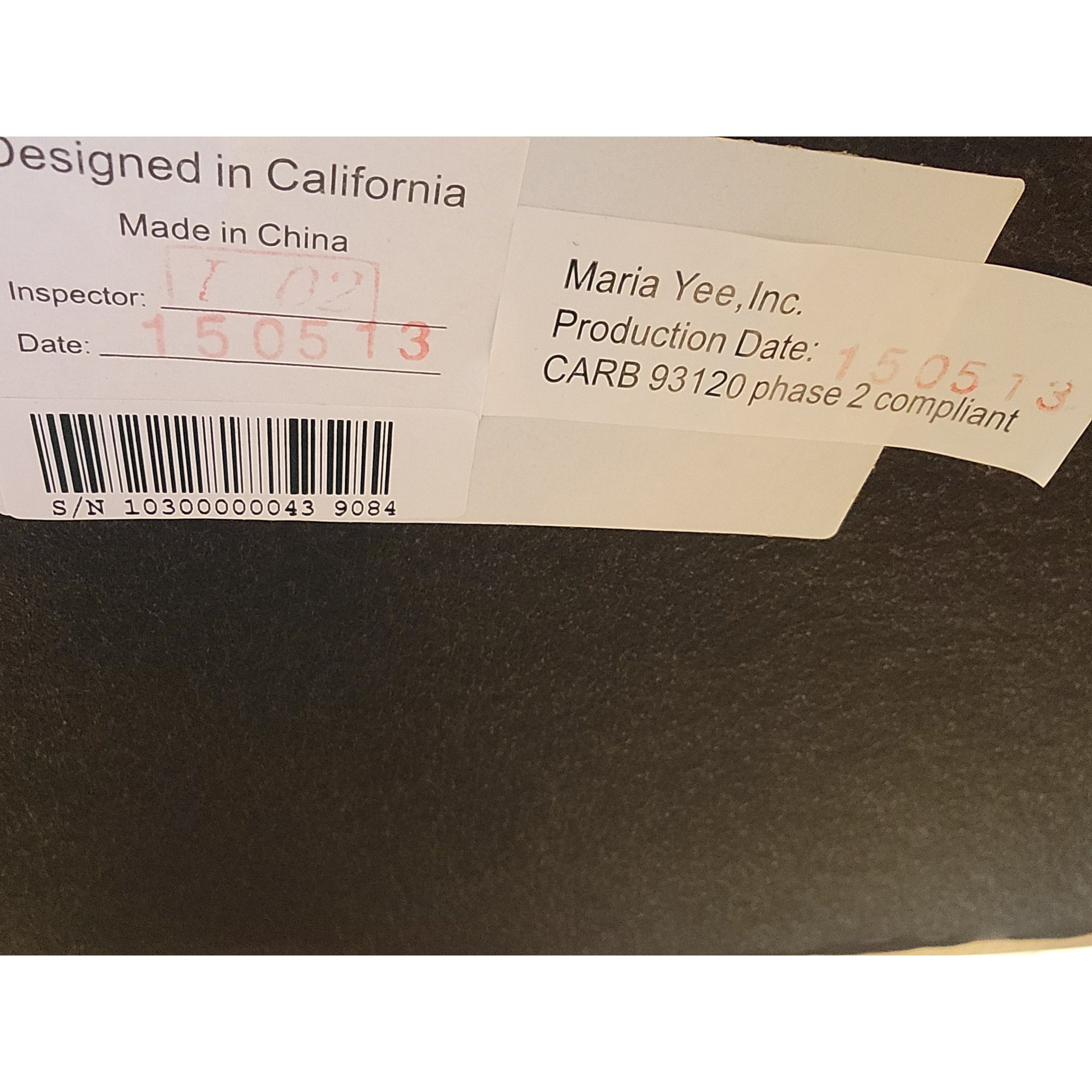 Upholstered Lounge Chair w/ Dark Wood Frame by Maria Yee