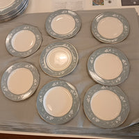 SET of 8 Reflection Bread Plates by Royal Doulton - colletteconsignment.com