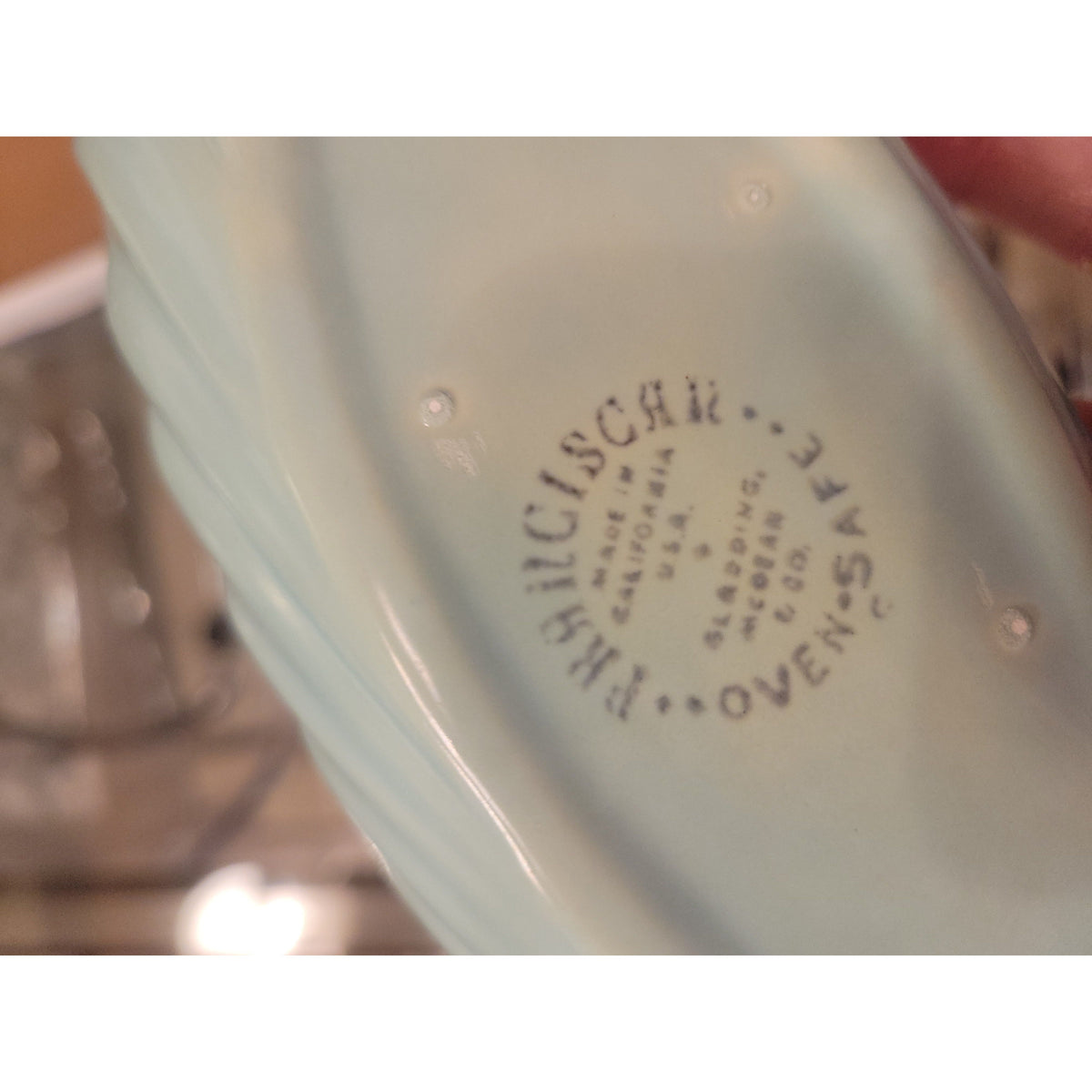 Franciscan Ceramic Sauce Tray - colletteconsignment.com