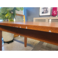 Custom Cherry Wood Dining Table by Dinec