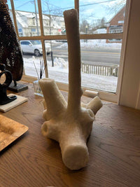 Ivory Ricestone Composite Sculpture 14"L x 11"W x 16.5"H