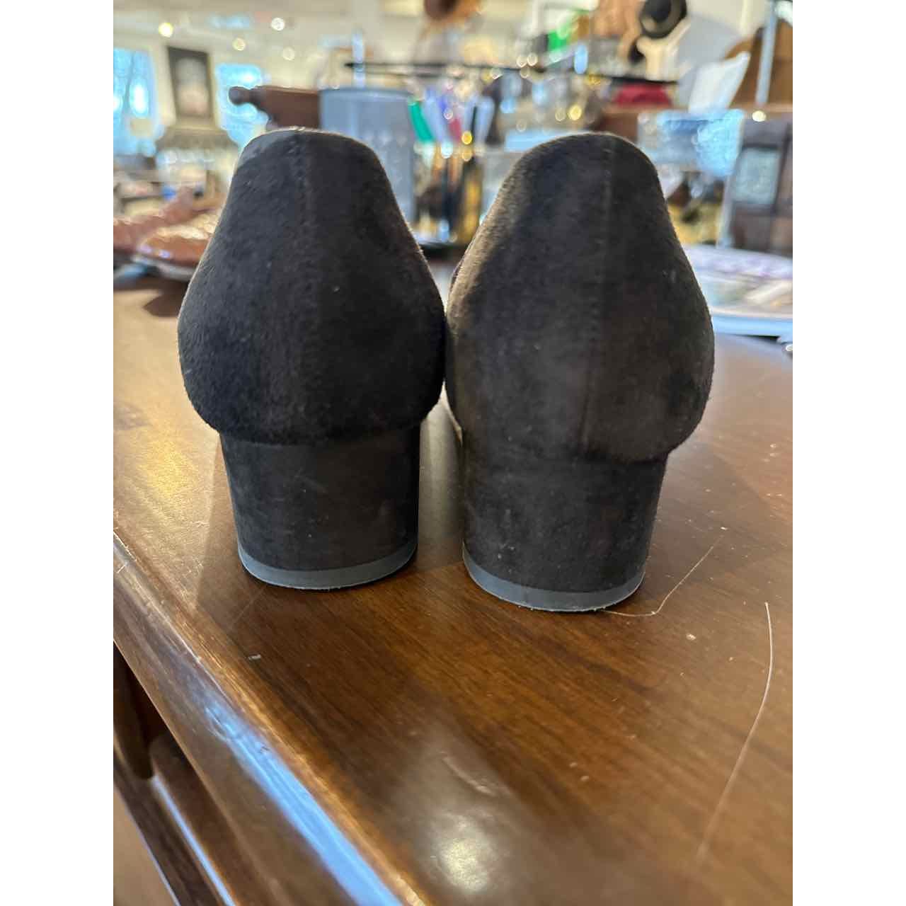 Chanel Shoe Size 5.5 Black Sandals