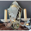 Pair of Venetian Mirrored Wall Sconces