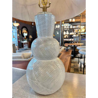 Hugo Ceramic & Lucite Table Lamp w/ Shade by Regina Andrew