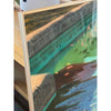Waterscape Diptych by David Kessler in Silver Frames