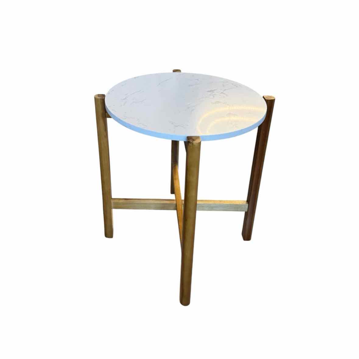 Small Quartzite Top Side Table