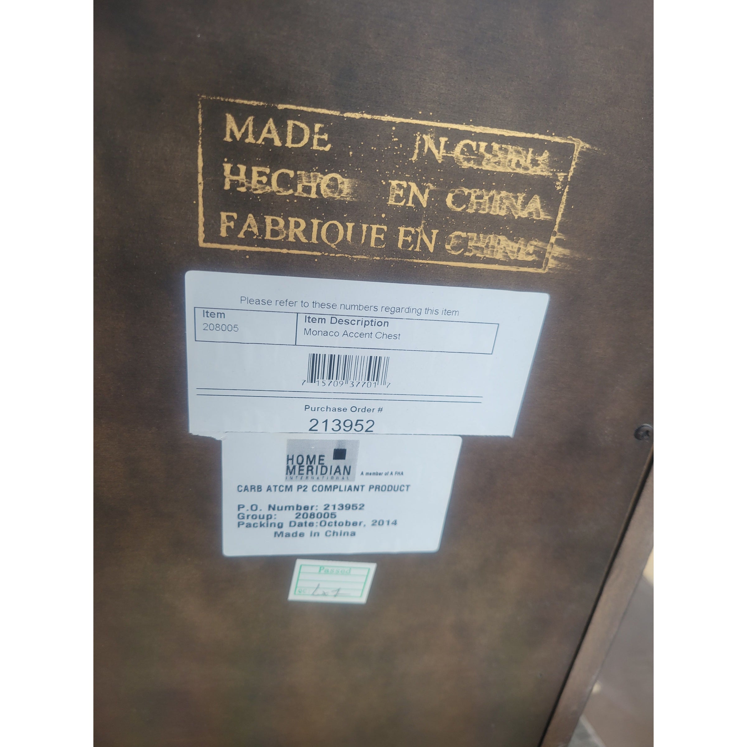 Monaco Rustic Wood 2-Drawer Chest by Pulaski