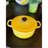 Le Creuset Yellow French Oven w/ Lid