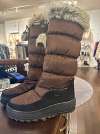 Women's Pajar Shoe Size 8 Brown/black Boots