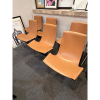Gratz TG-10 Sling Tan Leather Chair & Chrome
