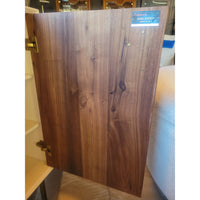 Walnut & Lacquer Mariposa Sideboard w/ Brass Butterflies by Organic Modernism