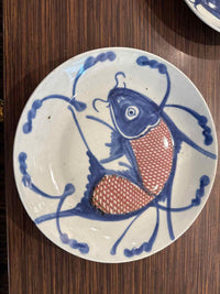 Pair of 19th Century Chinese Qing Dynasty  Porcelan  Koi Fish  Bowls