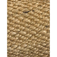 Camel Jute Fringe Rug