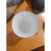 Painted White Porcelain Vase