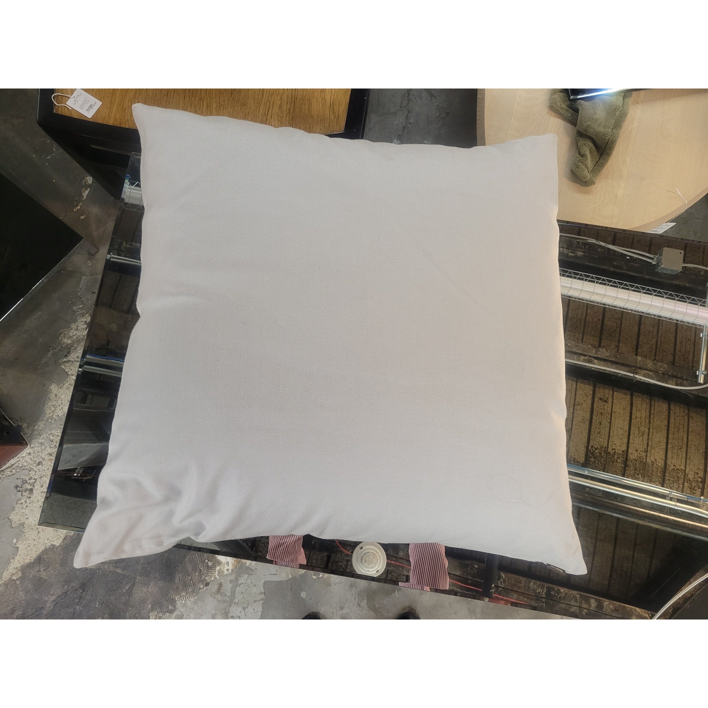 Blue Embroidered XL Pillow by Ankasa