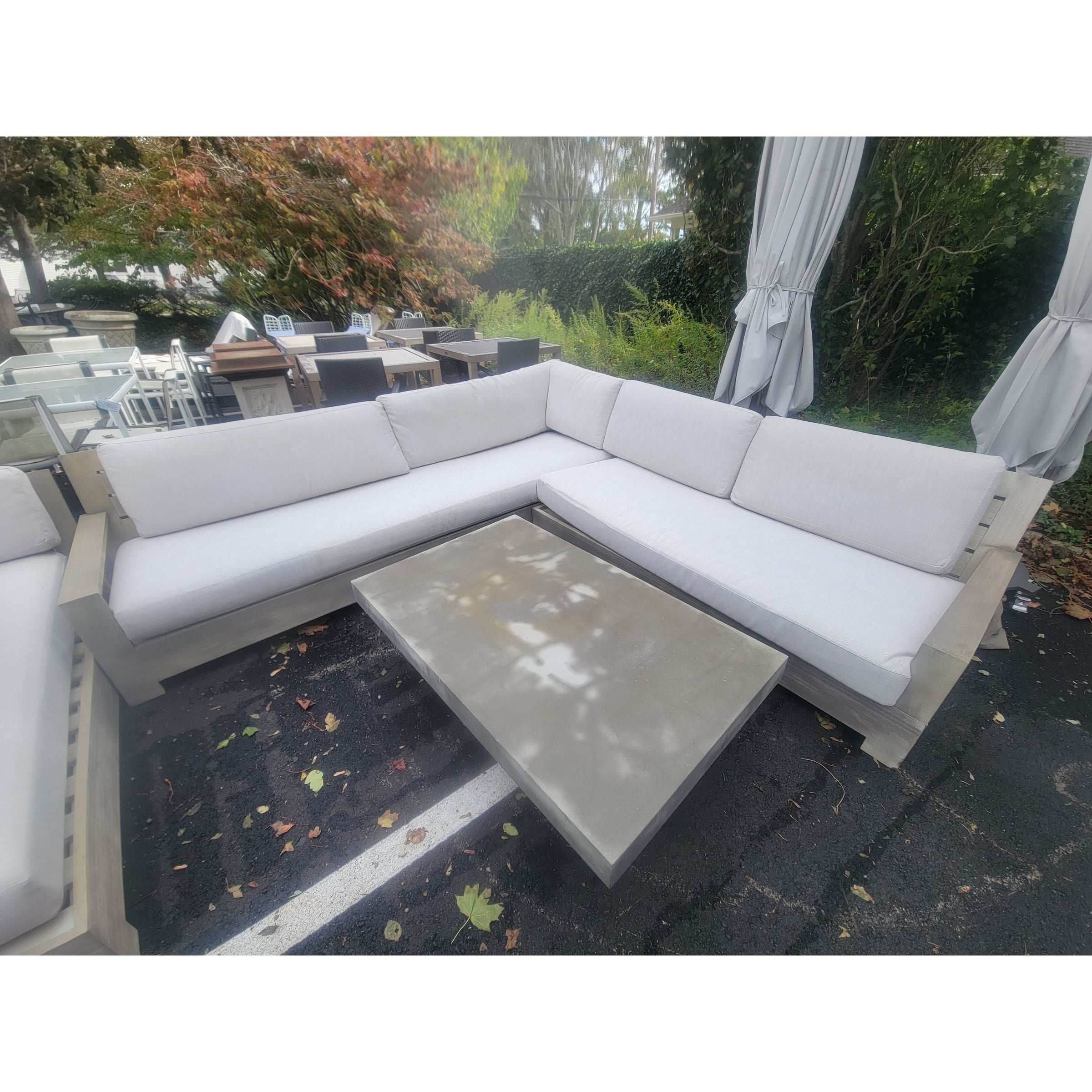 Marbella Teak L Sectional by RH