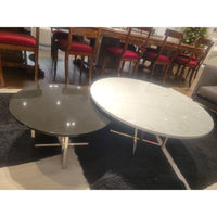3-ft Round Marble Coffee Table by Fendi Casa