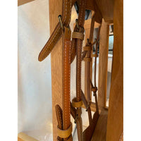 Leather Belt Sling Back Lounge Chair Insp. by Borge Mogensen (AS IS)