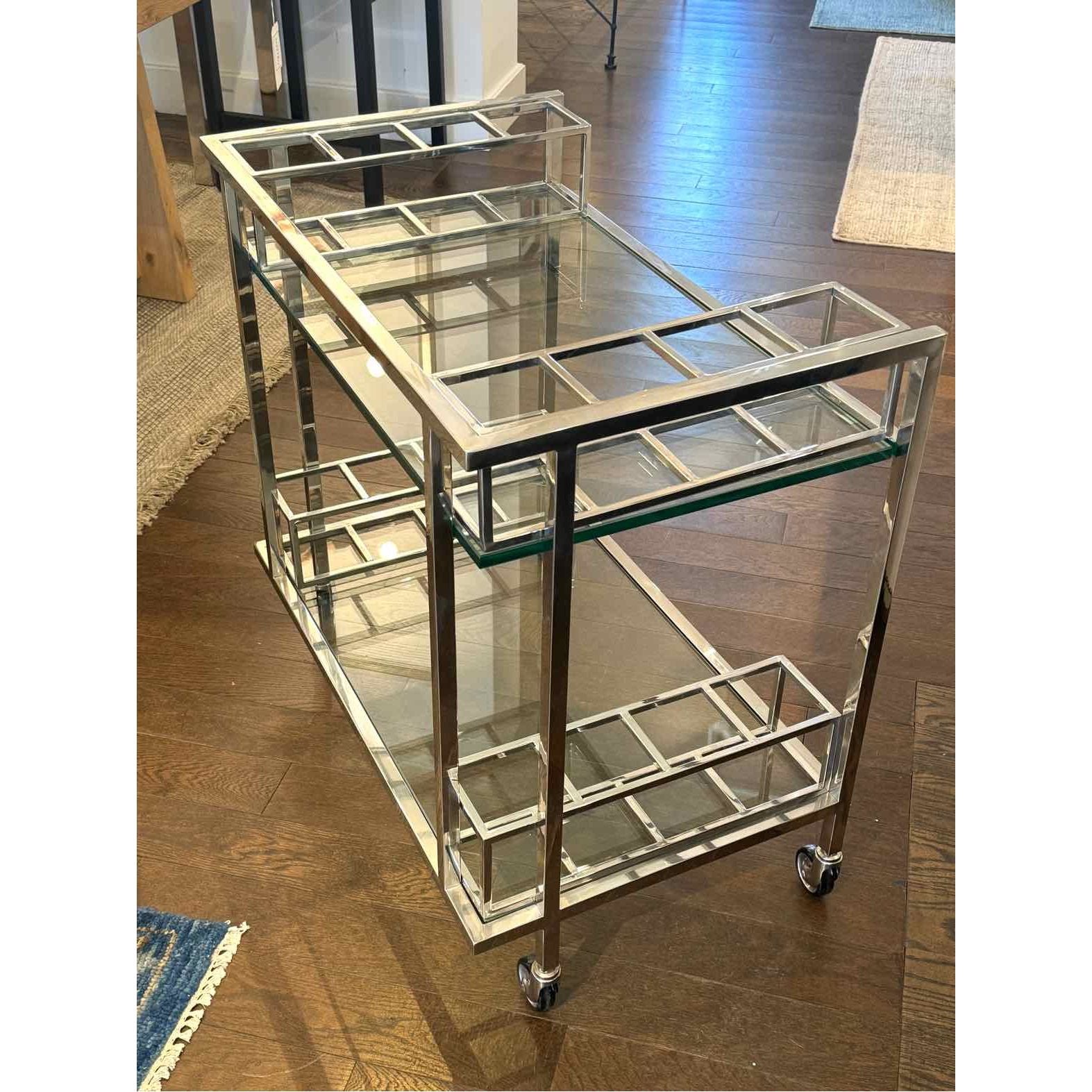 French Trolley Bar Cart by Restoration Hardware