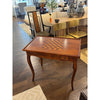 Italian Mahogany Inlaid Flip Top Game Table