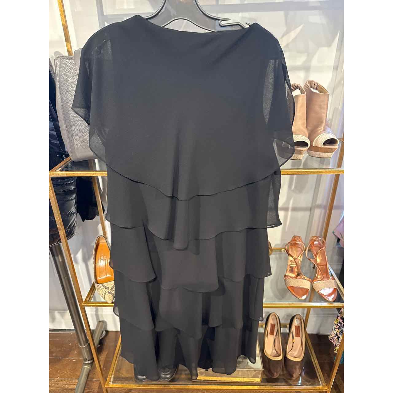 SLNY Size 14W Black Dress