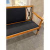 Neo-Classic Biedermeir Bench with Black Accents