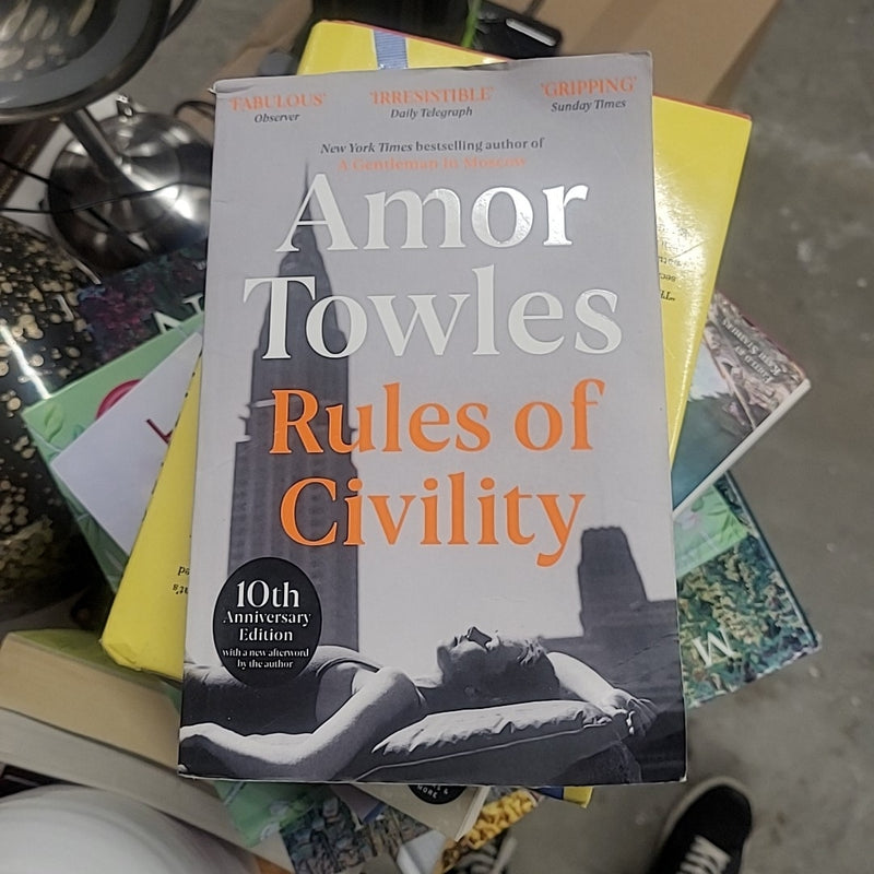 'Rules of Civility' Book by Amor Towles - colletteconsignment.com