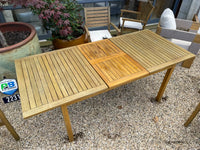 Teak Outdoor Extendable Dining Table