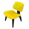 Eames Yellow Cowhide Molded Plywood Chair by Herman Miller - AS IS