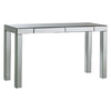 'Parsons' Mirrored Console Table w/ 2 Drawers