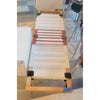 Custom Handwoven Rope, Wood & Metal Bench