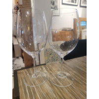 PAIR of Riedel Wine Glasses - colletteconsignment.com