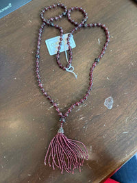 Semi Precious Necklace- Rainbow Moonstone