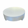 GRC Round White Plaster Coffee Table