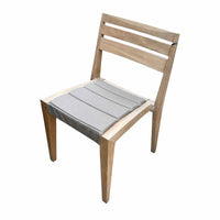 'Ribot' Natural Teak Dining Side Chair by Ethimo