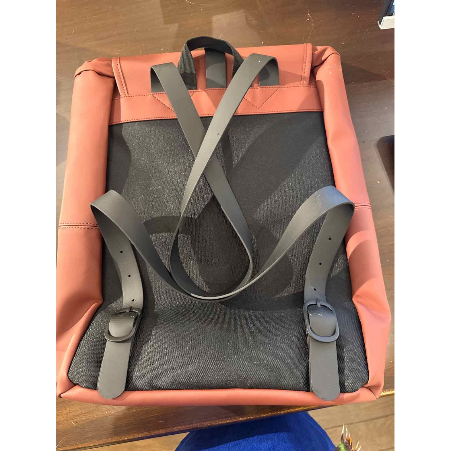 Rains Peach Color Backpack