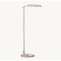 Parisian Telescoping LED Floor Lamp in Polished Nickel by RH