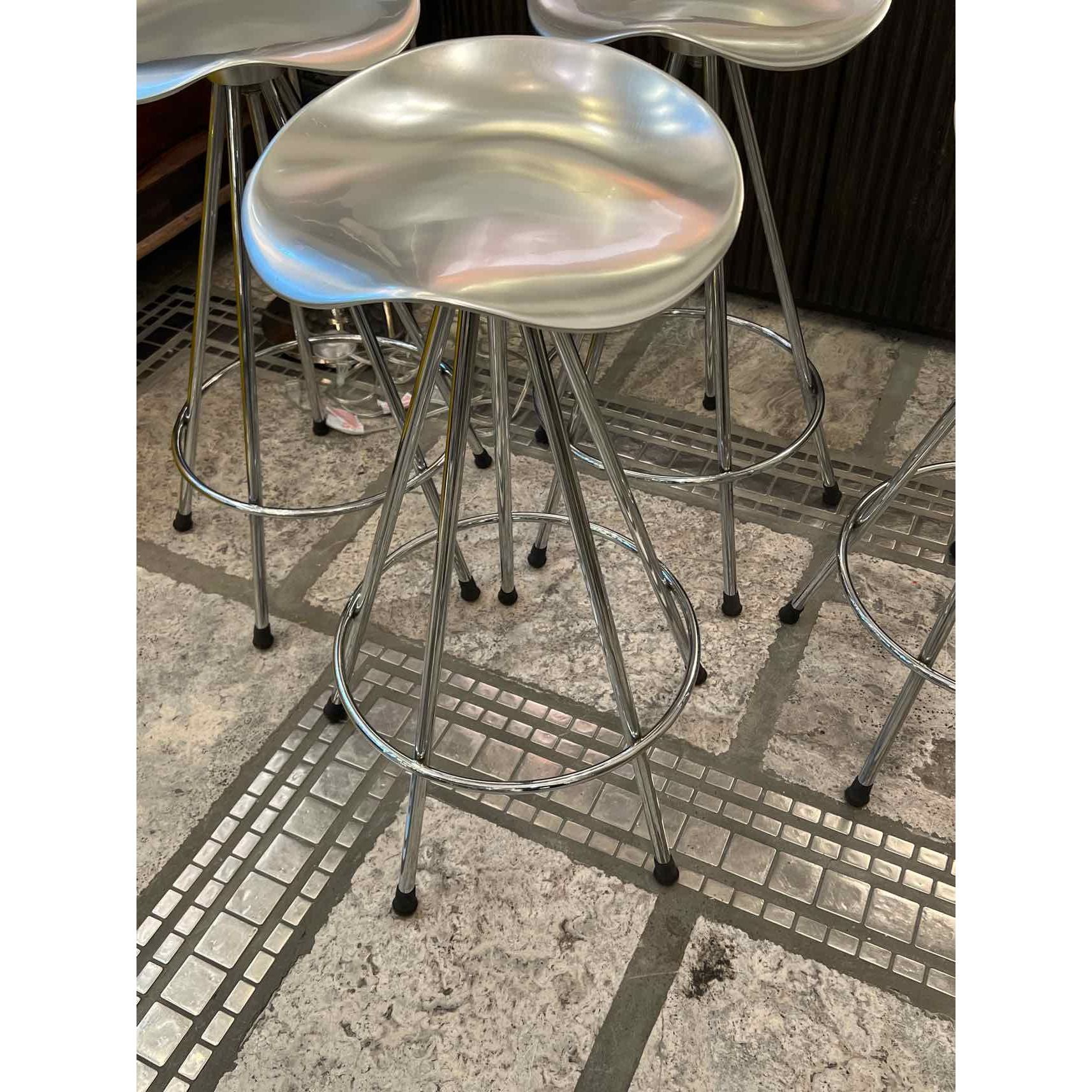 Set of 4 Pepe Cortes for Amat for KNOLL Jamaica Stools