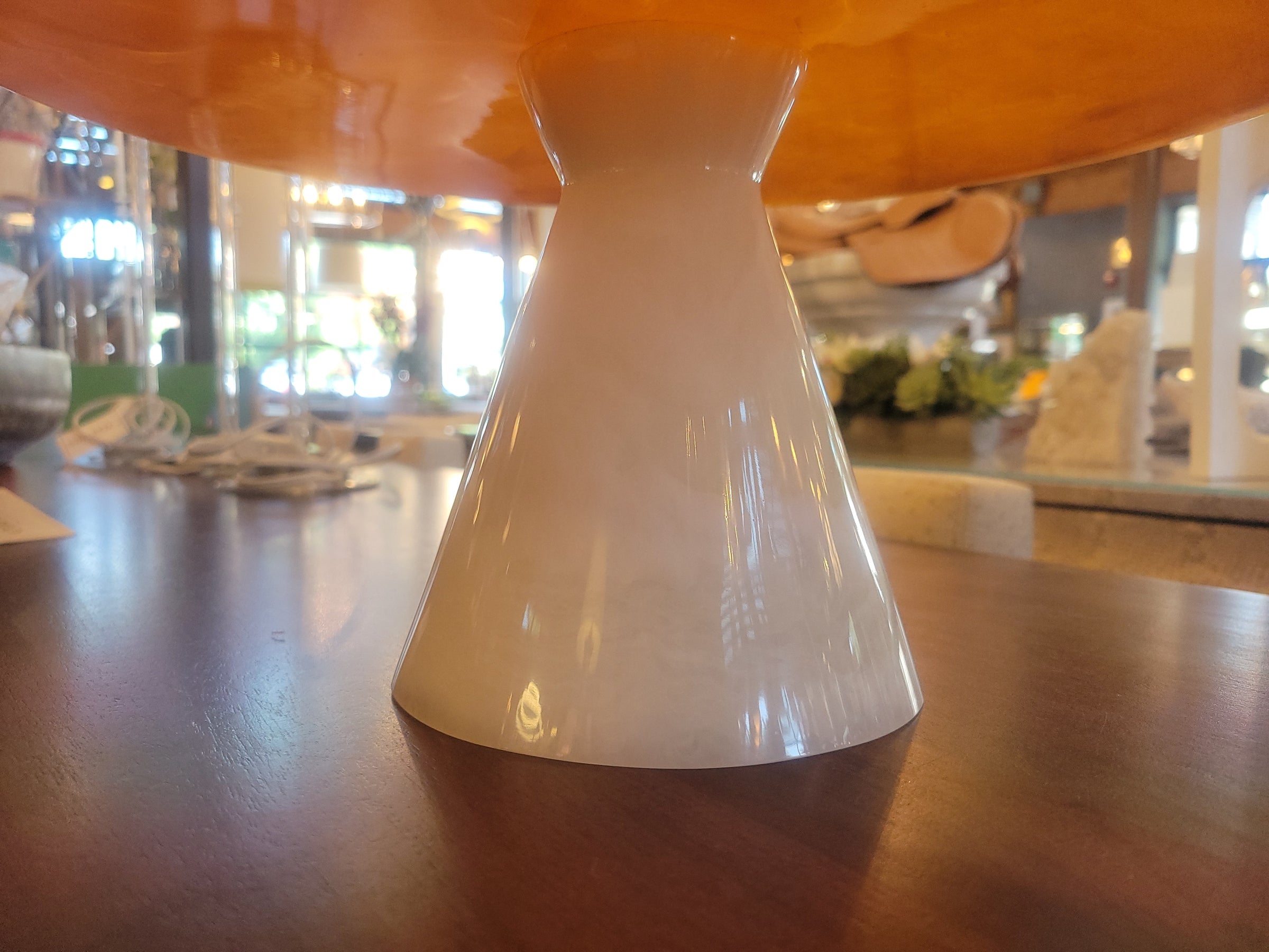 Marbleized Resin Cake Stand by Lily Juliet
