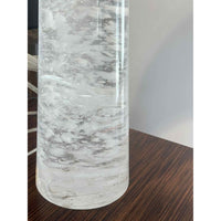 Odessa Rock Crystal Table Lamp w/ White Lamp Shade by Regina Andrew