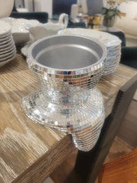Melting Disco Ball Flower Pot by Fayality