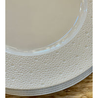 SET of 4 Porcelain Service Plates by Bernardaud