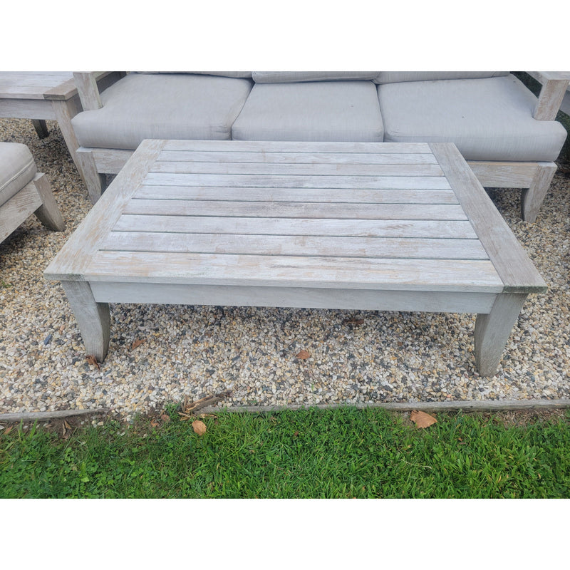 'Santa Barbara' Weathered Teak Coffee Table by RH