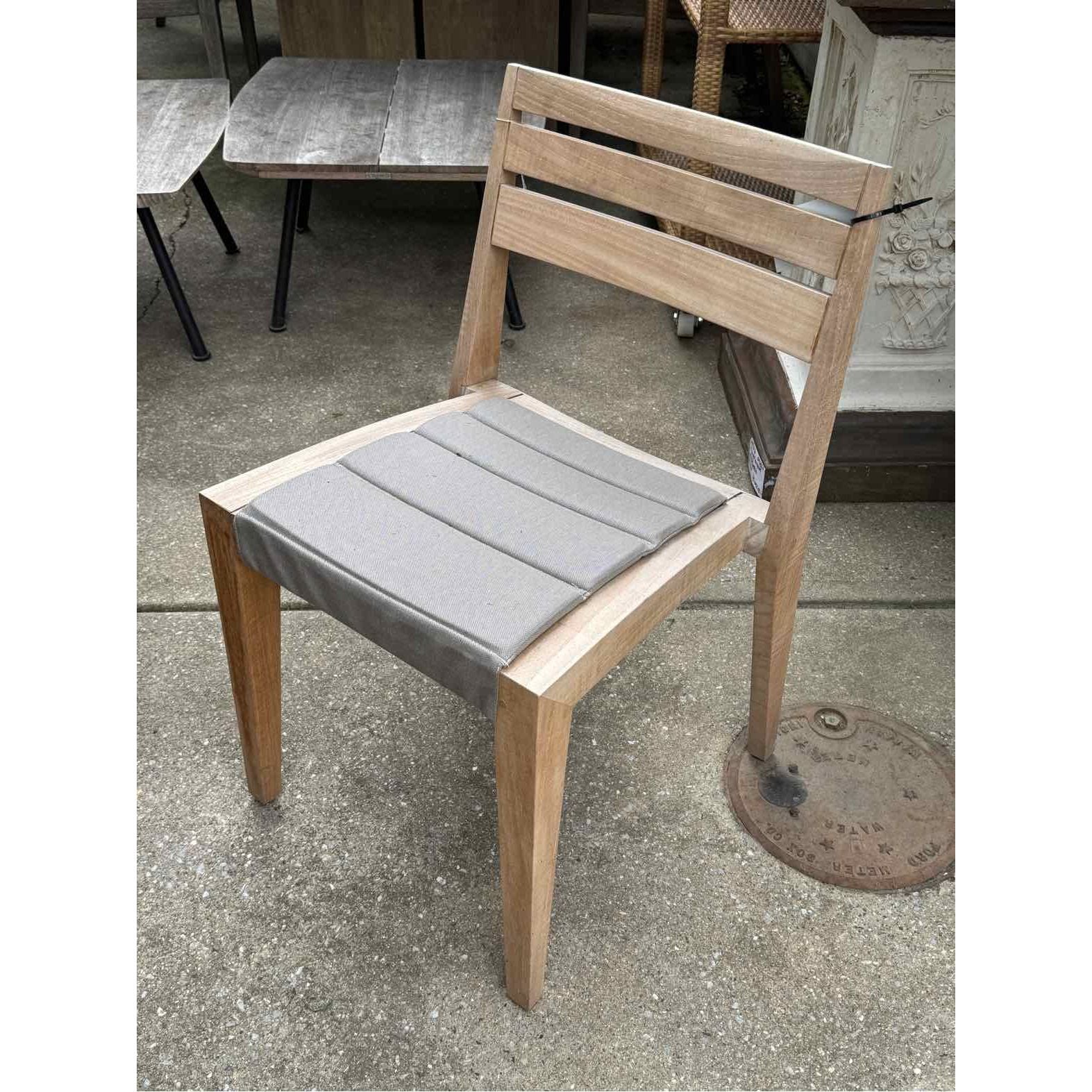 'Ribot' Natural Teak Dining Side Chair by Ethimo