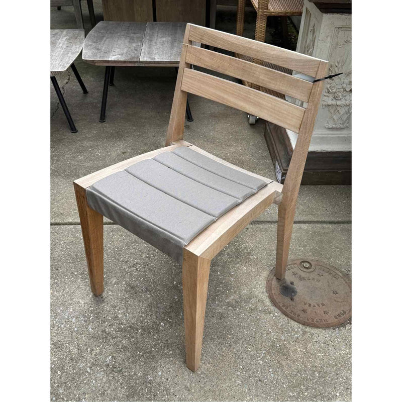 'Ribot' Natural Teak Dining Side Chair by Ethimo