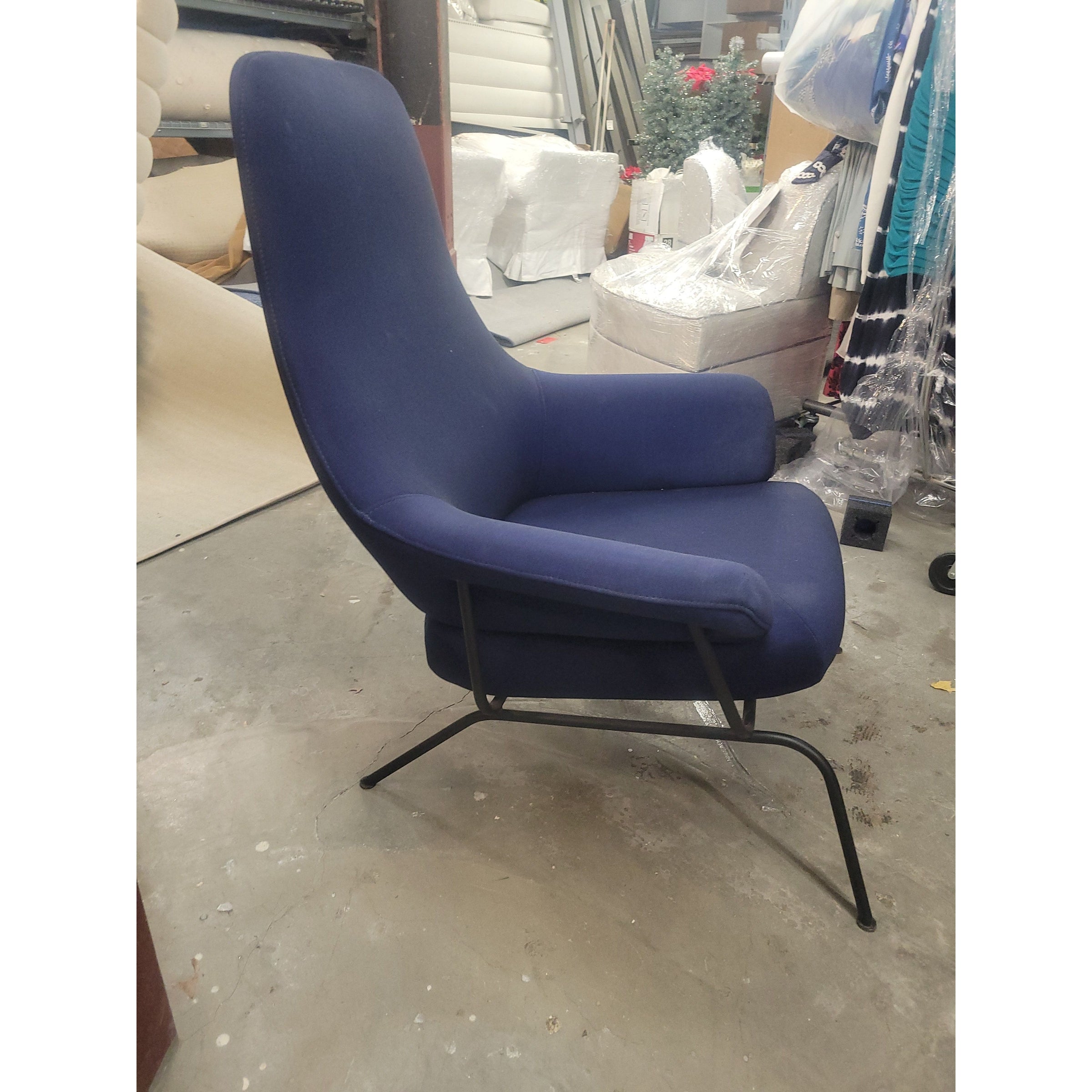 Hai Foam Lounge Chair on Steel Base by Luca Nichetto for Hem (AS IS) - colletteconsignment.com